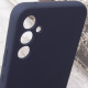Чехол Silicone Cover Lakshmi Full Camera (AAA) для Samsung Galaxy A34 5G Темно-синий / Midnight blue - фото