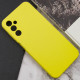 Чехол Silicone Cover Lakshmi Full Camera (AAA) для Samsung Galaxy A14 4G/5G Желтый / Yellow - фото