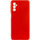 Чехол Silicone Cover Lakshmi Full Camera (AAA) для Samsung Galaxy A14 4G/5G Красный / Red - фото