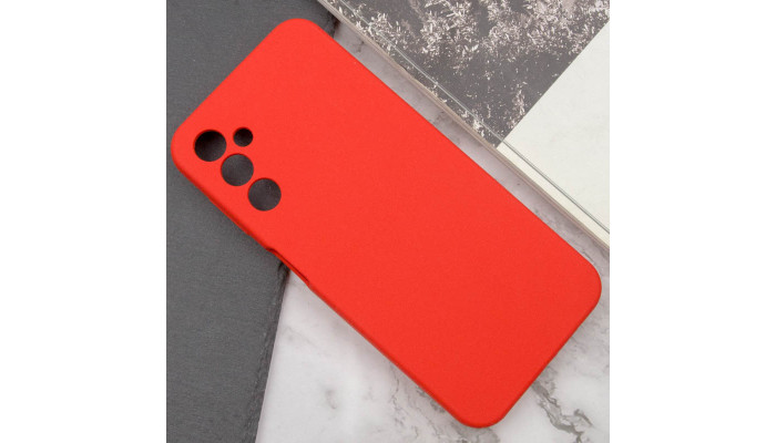 Чехол Silicone Cover Lakshmi Full Camera (AAA) для Samsung Galaxy A14 4G/5G Красный / Red - фото