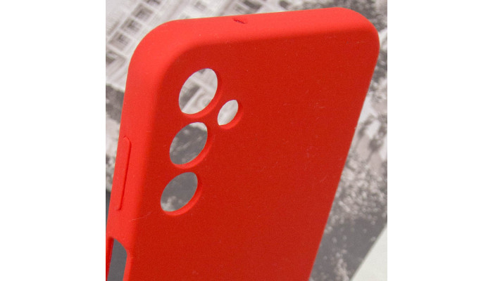 Чехол Silicone Cover Lakshmi Full Camera (AAA) для Samsung Galaxy A14 4G/5G Красный / Red - фото