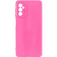 Чехол Silicone Cover Lakshmi Full Camera (AAA) для Samsung Galaxy A14 4G/5G Розовый / Barbie pink - фото