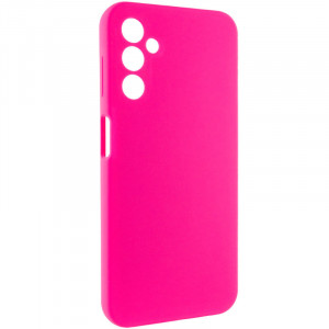 Чехол Silicone Cover Lakshmi Full Camera (AAA) для Samsung Galaxy A14 4G/5G Розовый / Barbie pink