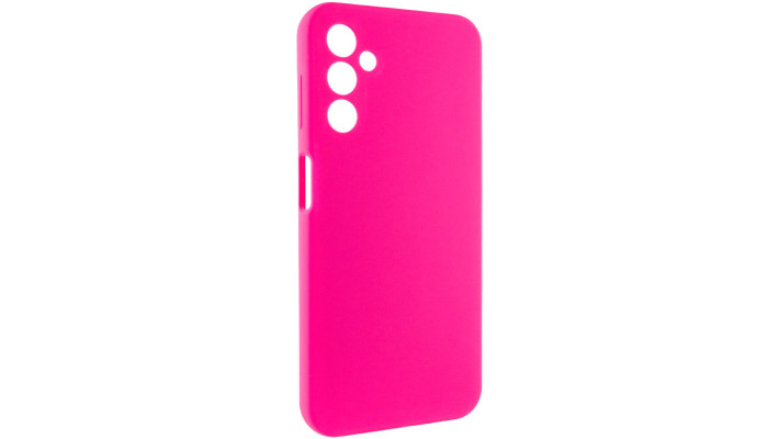 Чехол Silicone Cover Lakshmi Full Camera (AAA) для Samsung Galaxy A14 4G/5G Розовый / Barbie pink - фото