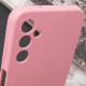 Чехол Silicone Cover Lakshmi Full Camera (AAA) для Samsung Galaxy A14 4G/5G Розовый / Light pink - фото