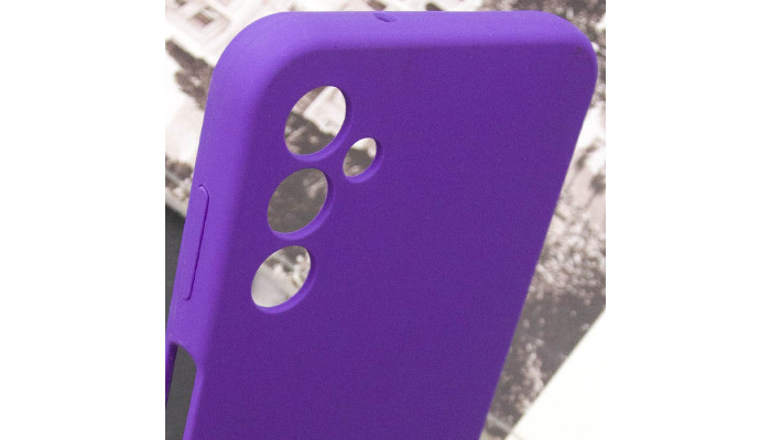 Чехол Silicone Cover Lakshmi Full Camera (AAA) для Samsung Galaxy A14 4G/5G Фиолетовый / Amethyst - фото