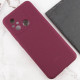 Чохол Silicone Cover Lakshmi Full Camera (AAA) для Xiaomi Redmi 12C Бордовий / Plum - фото