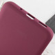 Чохол Silicone Cover Lakshmi Full Camera (AAA) для Xiaomi Redmi 12C Бордовий / Plum - фото