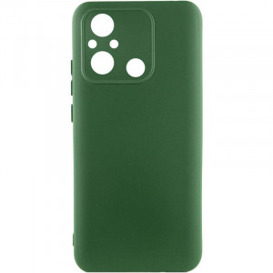 Чехол Silicone Cover Lakshmi Full Camera (AAA) для Xiaomi Redmi 12C Зеленый / Cyprus Green