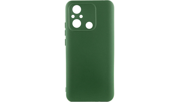 Чохол Silicone Cover Lakshmi Full Camera (AAA) для Xiaomi Redmi 12C Зелений / Cyprus Green - фото