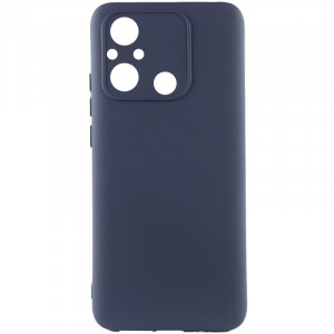 Чехол Silicone Cover Lakshmi Full Camera (AAA) для Xiaomi Redmi 12C Темно-синий / Midnight blue