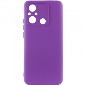 Чехол Silicone Cover Lakshmi Full Camera (AAA) для Xiaomi Redmi 12C Фиолетовый / Amethyst