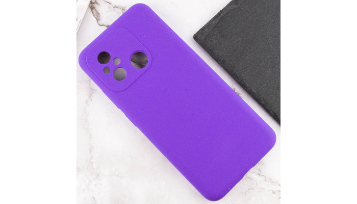 Чехол Silicone Cover Lakshmi Full Camera (AAA) для Xiaomi Redmi 12C Фиолетовый / Amethyst - фото
