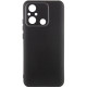 Чохол Silicone Cover Lakshmi Full Camera (AAA) для Xiaomi Redmi 12C Чорний / Black - фото