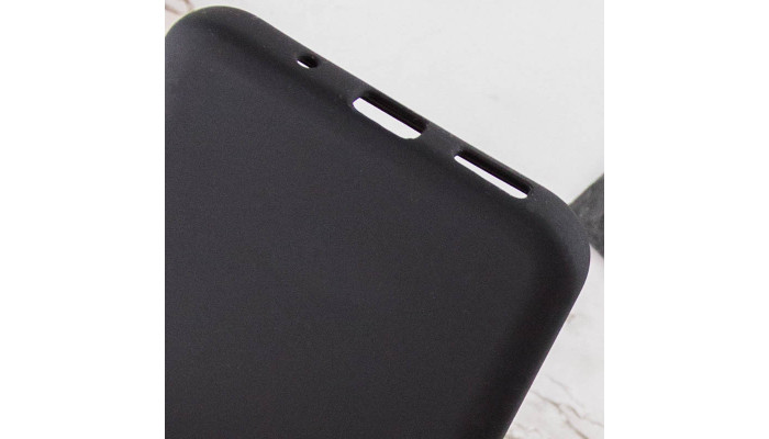 Чехол Silicone Cover Lakshmi Full Camera (AAA) для Xiaomi Redmi 12C Черный / Black - фото