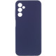 Чехол Silicone Cover Lakshmi Full Camera (AAA) для Samsung Galaxy M14 5G Темно-синий / Midnight blue - фото