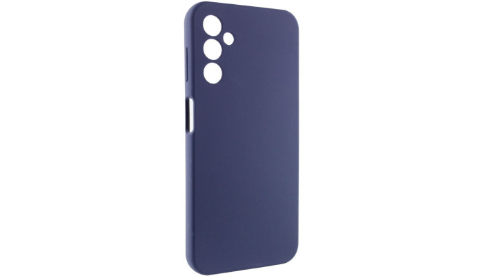 Чехол Silicone Cover Lakshmi Full Camera (AAA) для Samsung Galaxy M14 5G Темно-синий / Midnight blue - фото