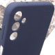 Чохол Silicone Cover Lakshmi Full Camera (AAA) для Samsung Galaxy M14 5G Темно-синій / Midnight blue - фото