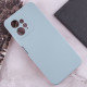 Чехол Silicone Cover Lakshmi Full Camera (AAA) для Xiaomi Redmi Note 12 4G Голубой / Sweet Blue - фото