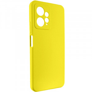 Чехол Silicone Cover Lakshmi Full Camera (AAA) для Xiaomi Redmi Note 12 4G Желтый / Yellow