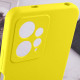 Чохол Silicone Cover Lakshmi Full Camera (AAA) для Xiaomi Redmi Note 12 4G Жовтий / Yellow - фото