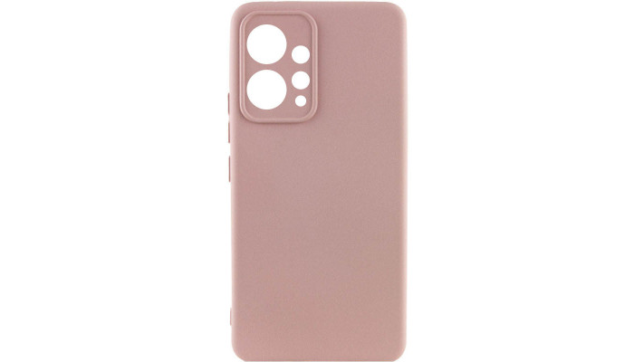 Чохол Silicone Cover Lakshmi Full Camera (AAA) для Xiaomi Redmi Note 12 4G Рожевий / Pink Sand - фото