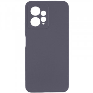 Чохол Silicone Cover Lakshmi Full Camera (AAA) для Xiaomi Redmi Note 12 4G Сірий / Dark Gray