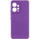 Чохол Silicone Cover Lakshmi Full Camera (AAA) для Xiaomi Redmi Note 12 4G Фіолетовий / Amethyst - фото