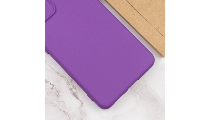 Чохол Silicone Cover Lakshmi Full Camera (AAA) для Xiaomi Redmi Note 12 4G Фіолетовий / Amethyst - фото