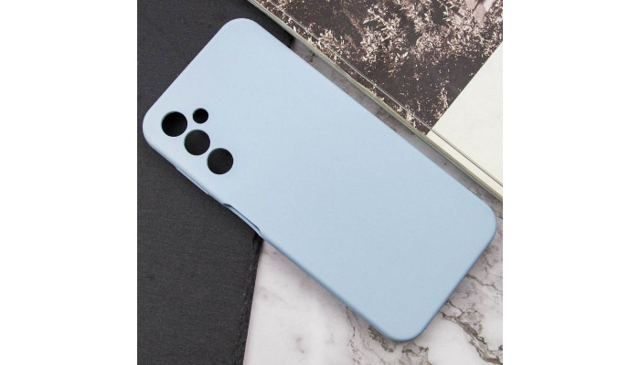 Чохол Silicone Cover Lakshmi Full Camera (AAA) для Samsung Galaxy A24 4G Блакитний / Sweet Blue - фото