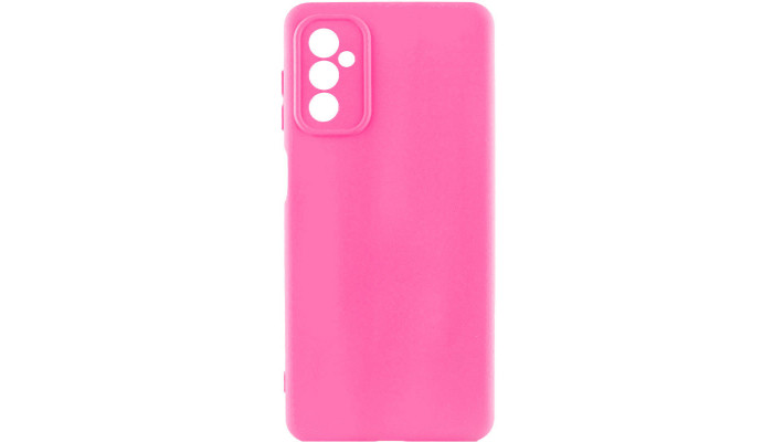 Чехол Silicone Cover Lakshmi Full Camera (AAA) для Samsung Galaxy A24 4G Розовый / Barbie pink - фото