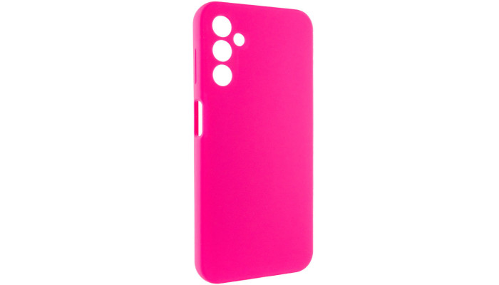 Чохол Silicone Cover Lakshmi Full Camera (AAA) для Samsung Galaxy A24 4G Рожевий / Barbie pink - фото