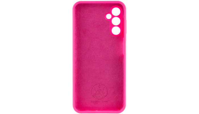 Чехол Silicone Cover Lakshmi Full Camera (AAA) для Samsung Galaxy A24 4G Розовый / Barbie pink - фото