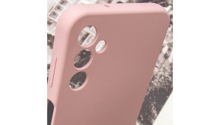 Чохол Silicone Cover Lakshmi Full Camera (AAA) для Samsung Galaxy A24 4G Рожевий / Pink Sand - фото