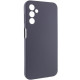 Чохол Silicone Cover Lakshmi Full Camera (AAA) для Samsung Galaxy A24 4G Сірий / Dark Gray - фото