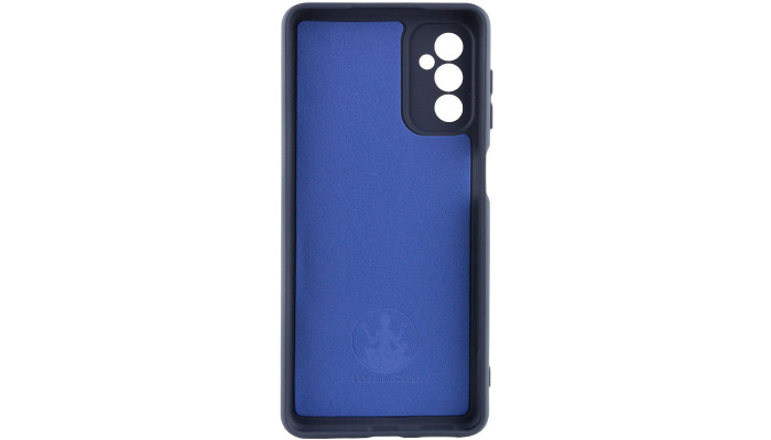 Чехол Silicone Cover Lakshmi Full Camera (AAA) для Samsung Galaxy A24 4G Темно-синий / Midnight blue - фото