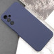 Чохол Silicone Cover Lakshmi Full Camera (AAA) для Samsung Galaxy A24 4G Темно-синій / Midnight blue - фото