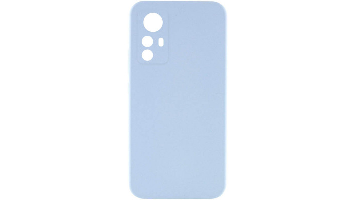 Чехол Silicone Cover Lakshmi Full Camera (AAA) для Xiaomi Redmi Note 12S Голубой / Sweet Blue - фото