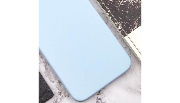 Чехол Silicone Cover Lakshmi Full Camera (AAA) для Xiaomi Redmi Note 12S Голубой / Sweet Blue - фото