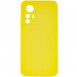 Чехол Silicone Cover Lakshmi Full Camera (AAA) для Xiaomi Redmi Note 12S Желтый / Yellow