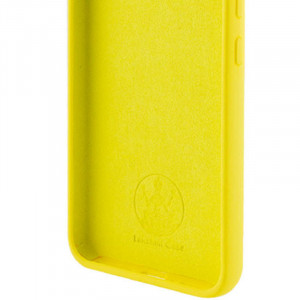 Чохол Silicone Cover Lakshmi Full Camera (AAA) для Xiaomi Redmi Note 12S Жовтий / Yellow