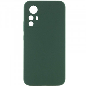 Чехол Silicone Cover Lakshmi Full Camera (AAA) для Xiaomi Redmi Note 12S Зеленый / Cyprus Green