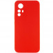 Чохол Silicone Cover Lakshmi Full Camera (AAA) для Xiaomi Redmi Note 12S Червоний / Red