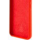Чехол Silicone Cover Lakshmi Full Camera (AAA) для Xiaomi Redmi Note 12S Красный / Red - фото