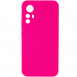 Чохол Silicone Cover Lakshmi Full Camera (AAA) для Xiaomi Redmi Note 12S Рожевий / Barbie pink