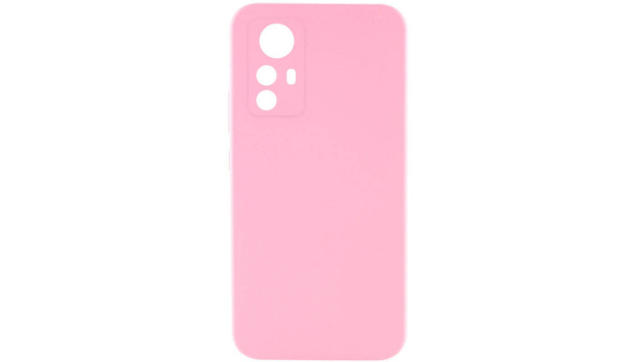 Чохол Silicone Cover Lakshmi Full Camera (AAA) для Xiaomi Redmi Note 12S Рожевий / Light pink - фото