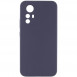 Чохол Silicone Cover Lakshmi Full Camera (AAA) для Xiaomi Redmi Note 12S Сірий / Dark Gray