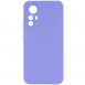 Чохол Silicone Cover Lakshmi Full Camera (AAA) для Xiaomi Redmi Note 12S Бузковий / Dasheen