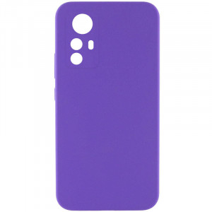 Чехол Silicone Cover Lakshmi Full Camera (AAA) для Xiaomi Redmi Note 12S Фиолетовый / Amethyst