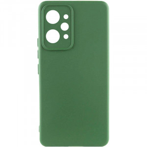 Чохол Silicone Cover Lakshmi Full Camera (AAA) для Xiaomi Redmi 12 Зелений / Cyprus Green